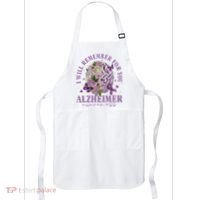 I Will Remember For You Butterfly Alzheimers Awareness Apron thumb 0
