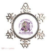 I Will Remember For You Butterfly Alzheimers Awareness Ornament thumb 0