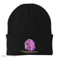 I Will Remember For You Brain Alzheimers Awareness Beanie thumb 0