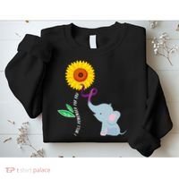 I Will Remember For You ALZ Dementia Alzheimers Awareness Sweatshirt thumb 2
