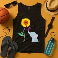 I Will Remember For You ALZ Dementia Alzheimers Awareness Tank Top thumb 4