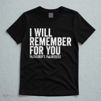 I Will Remember For You Dementia Alzheimers Awareness T-Shirt thumb 5