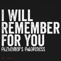 I Will Remember For You Dementia Alzheimers Awareness Ornament thumb 1