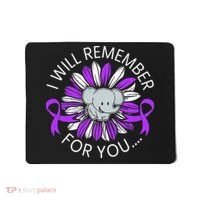 I Will Remember For You End ALZ Alzheimers Awareness Mousepad thumb 0