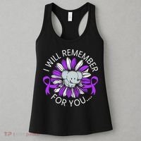 I Will Remember For You End ALZ Alzheimers Awareness Women's Tank Top thumb 3