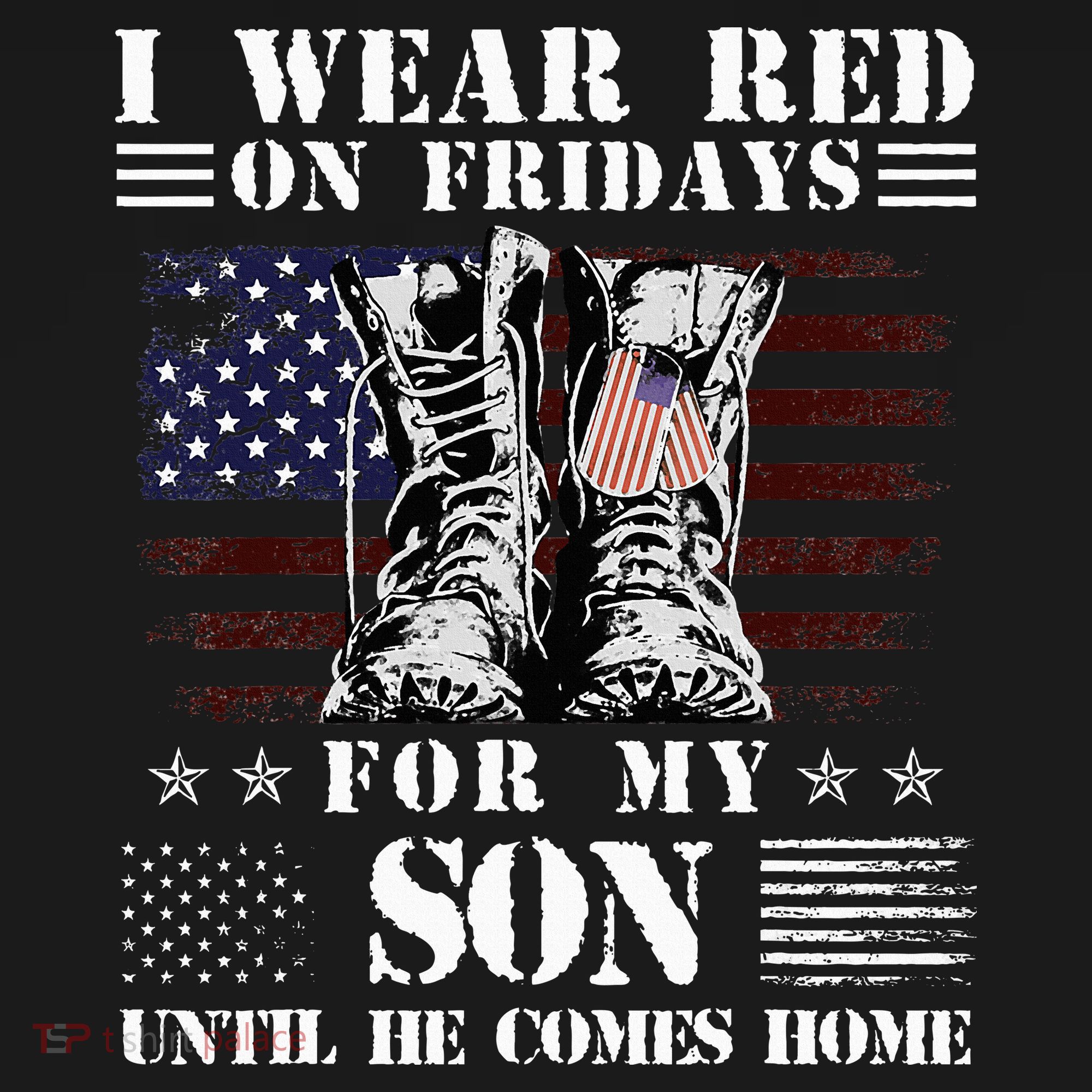 I Wear Red On Fridays For My SON Until He Comes Home Women's Hoodie