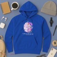 I Will Remember For You Brain AlzheimerS Awareness Hoodie thumb 3