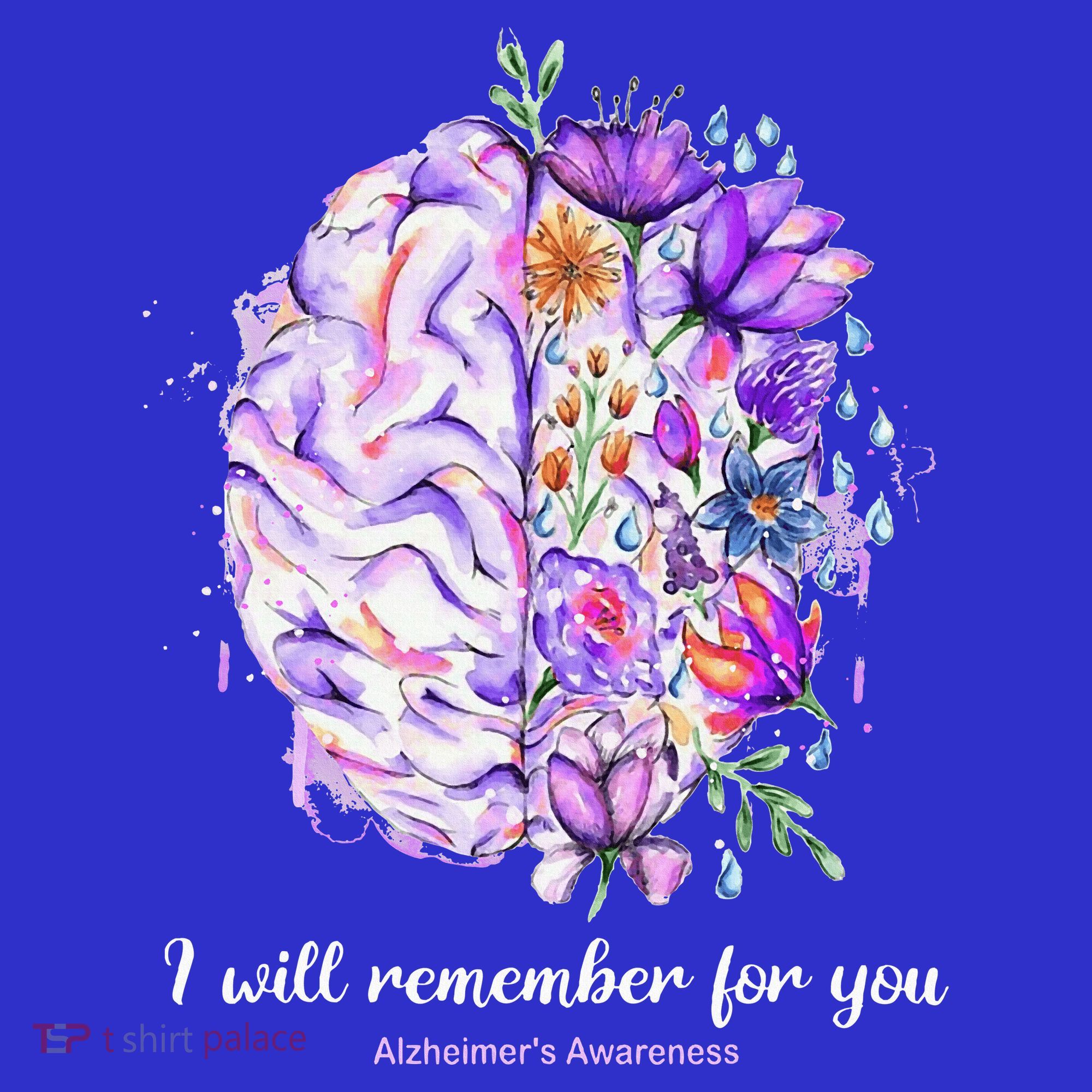 I Will Remember For You Brain AlzheimerS Awareness Visor