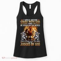 I Would Rather Stand With God Women's Tank Top thumb 0