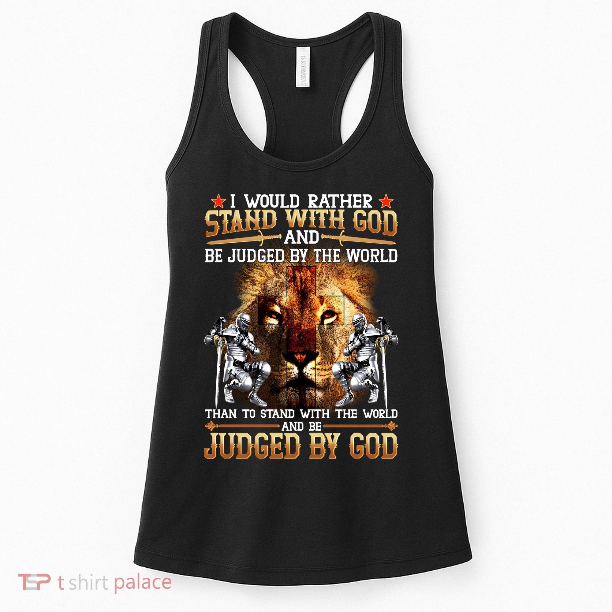 I Would Rather Stand With God Women's Tank Top