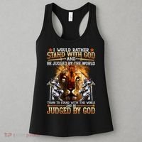 I Would Rather Stand With God Women's Tank Top thumb 3