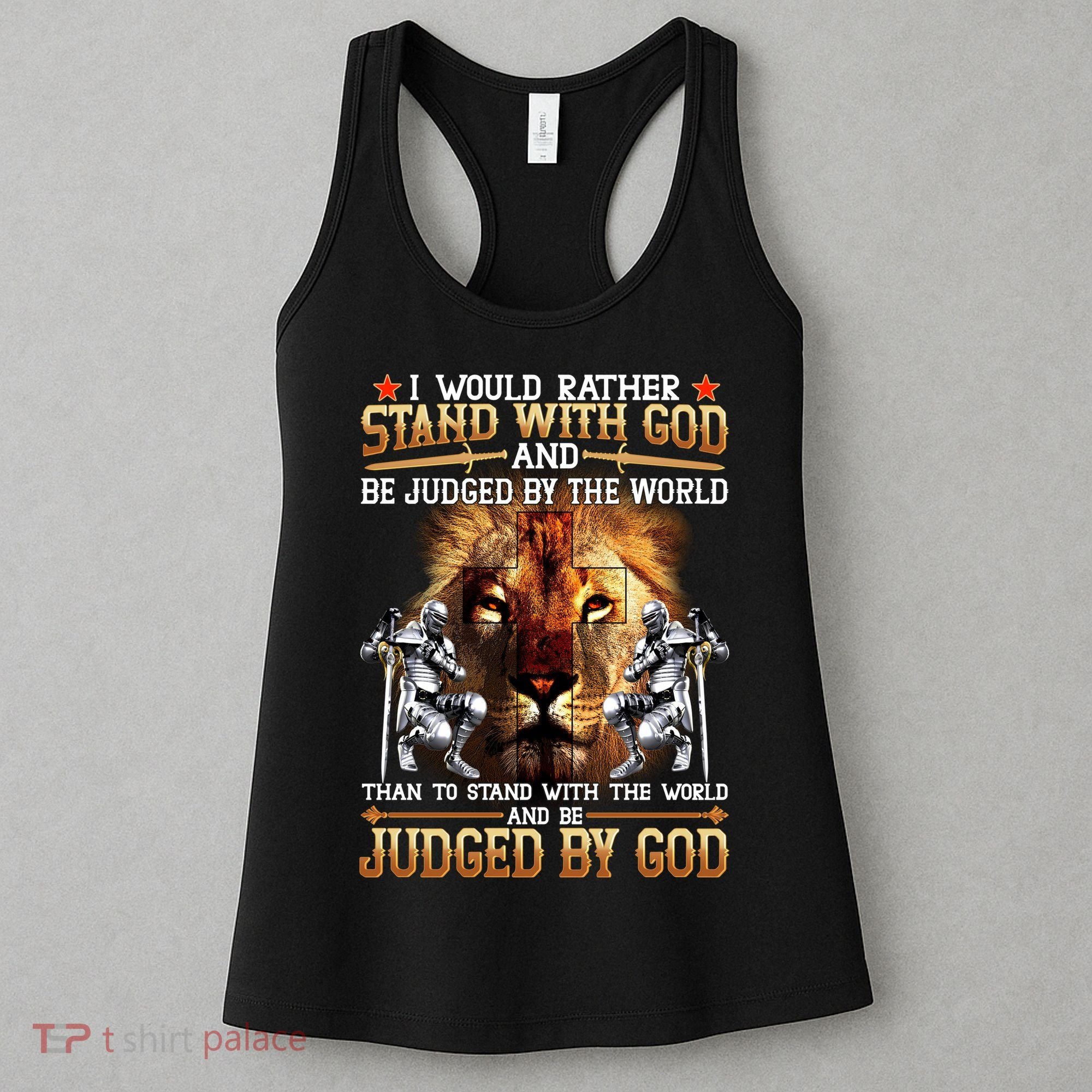 I Would Rather Stand With God Women's Tank Top