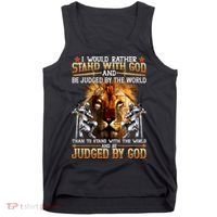 I Would Rather Stand With God Tank Top thumb 0