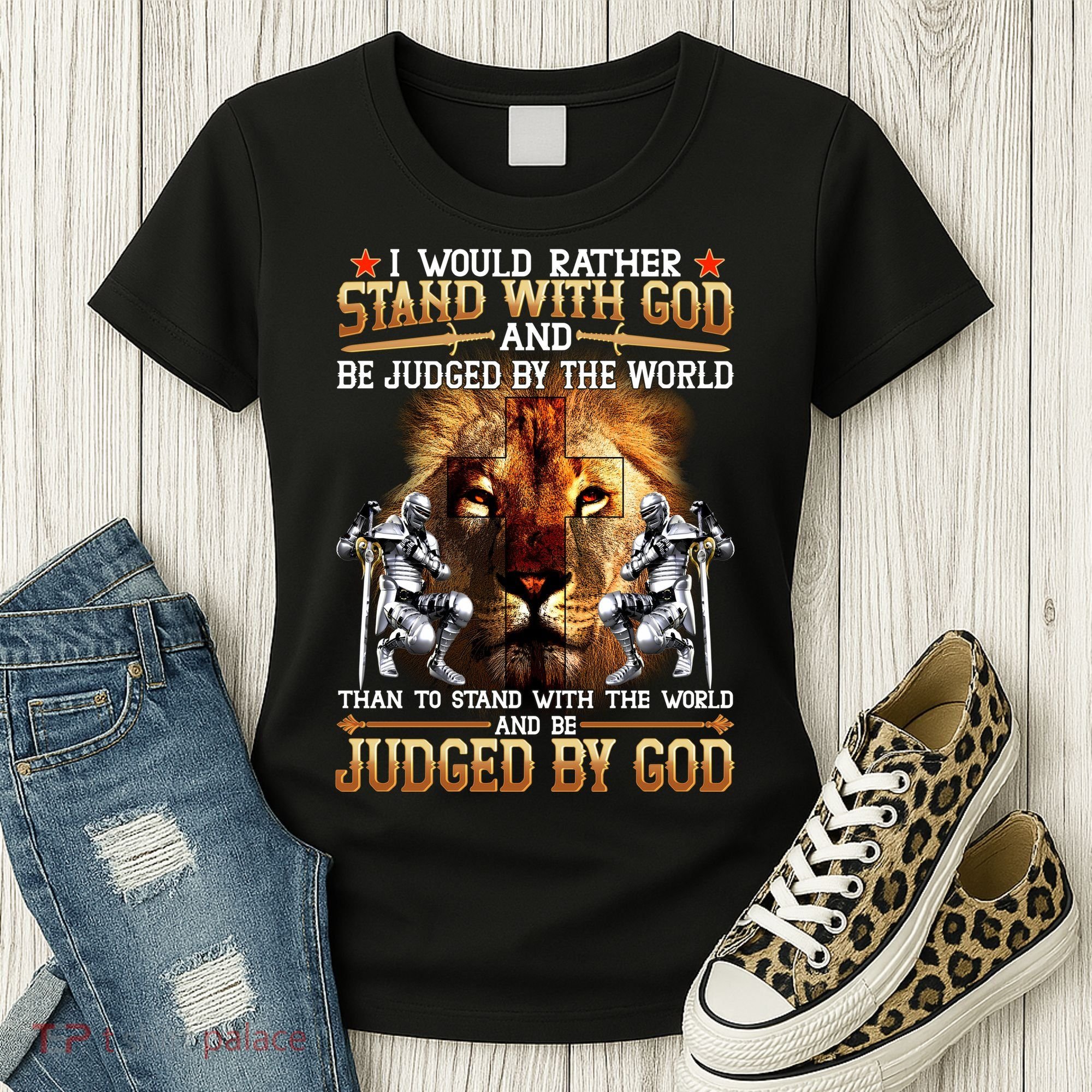 I Would Rather Stand With God Women's T-Shirt