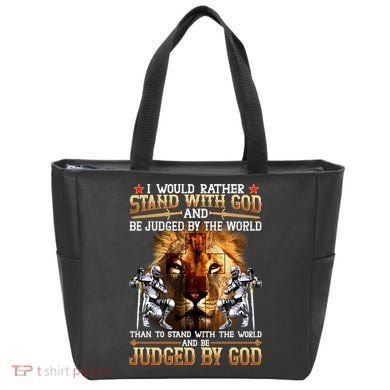 I Would Rather Stand With God Tote Bag