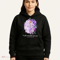 I Will Remember For You Brain Alzheimer's Awareness Hoodie thumb 5