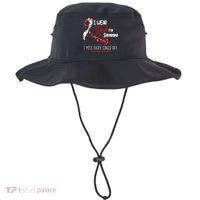 I Wear Red For Someone Heart Disease Awareness Bucket Hat thumb 0