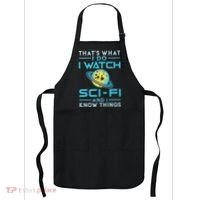 I Watch Scifi And I Know Things Apron thumb 0