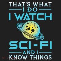 I Watch Scifi And I Know Things 12oz Stainless Steel Coffee Mug thumb 3