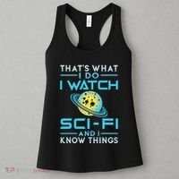 I Watch Scifi And I Know Things Women's Tank Top thumb 3