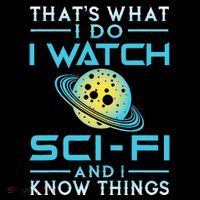 I Watch Scifi And I Know Things Baby Bodysuit thumb 2