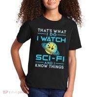 I Watch Scifi And I Know Things Kids T-Shirt thumb 2