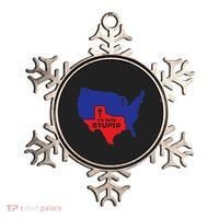 IM With Stupid Texas Map Women Gift Funny America Map Ornament thumb 0
