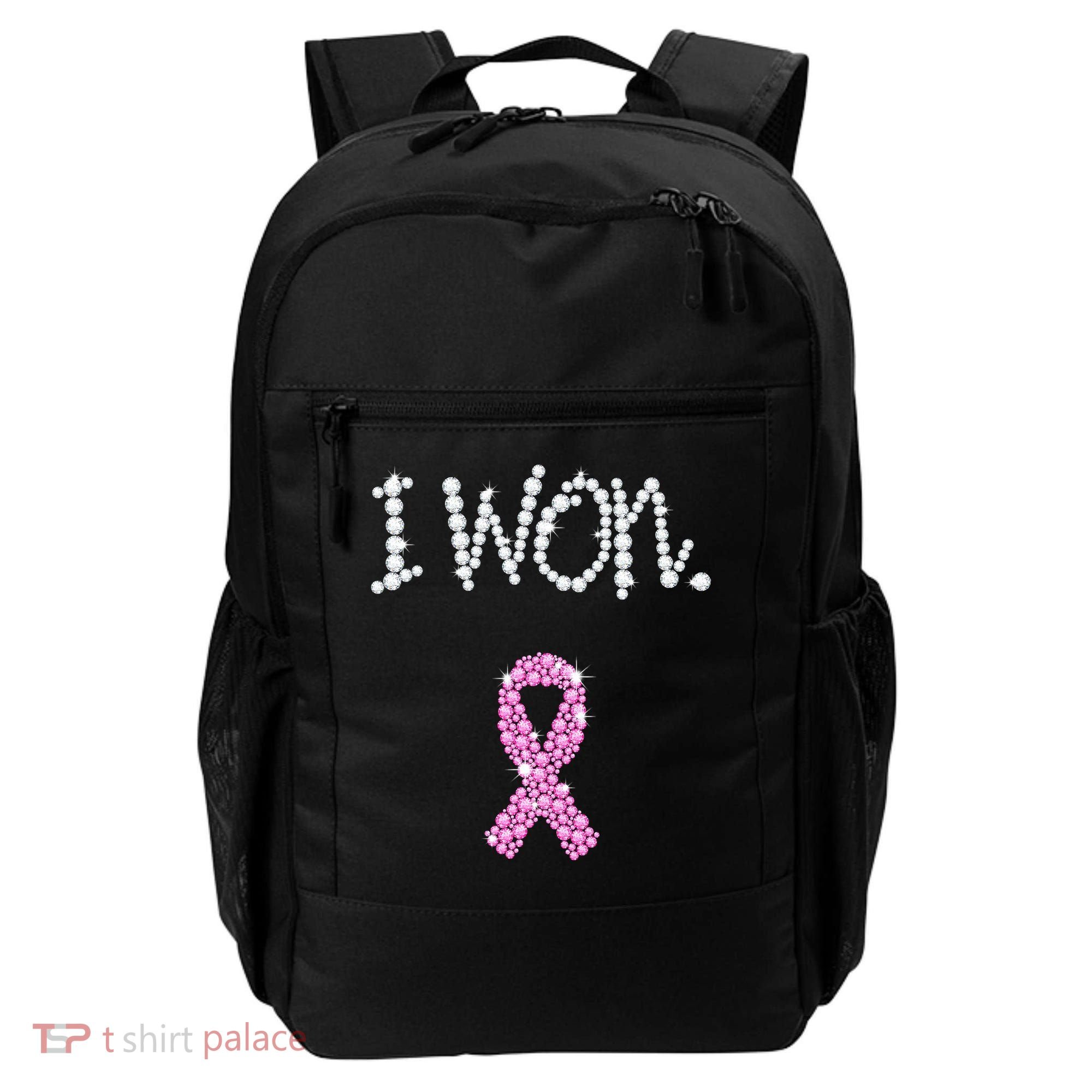I Won Survivor Breast Cancer Awareness Backpack