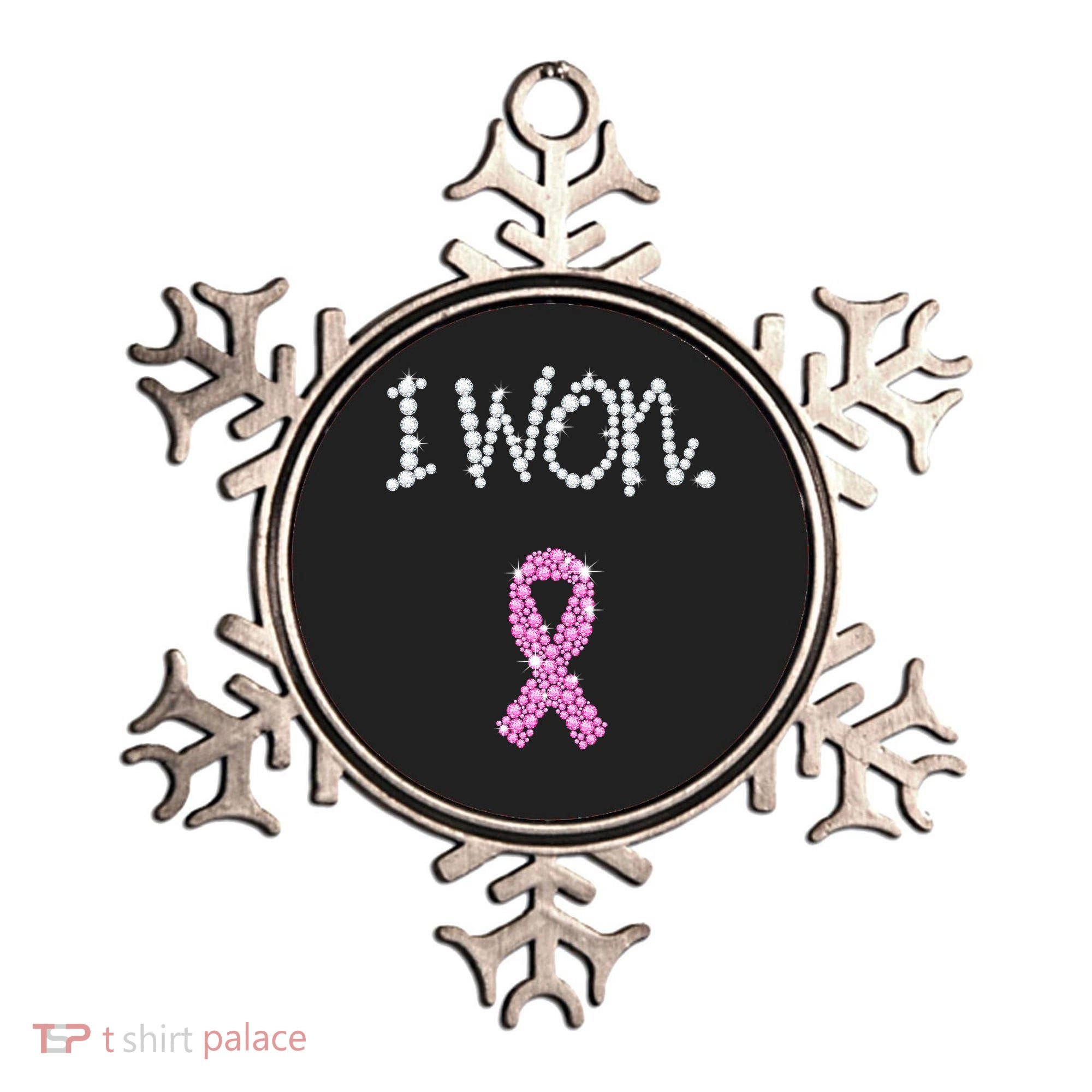 I Won Survivor Breast Cancer Awareness Ornament