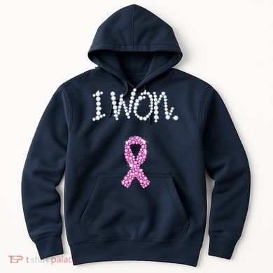 I Won Survivor Breast Cancer Awareness Hoodie