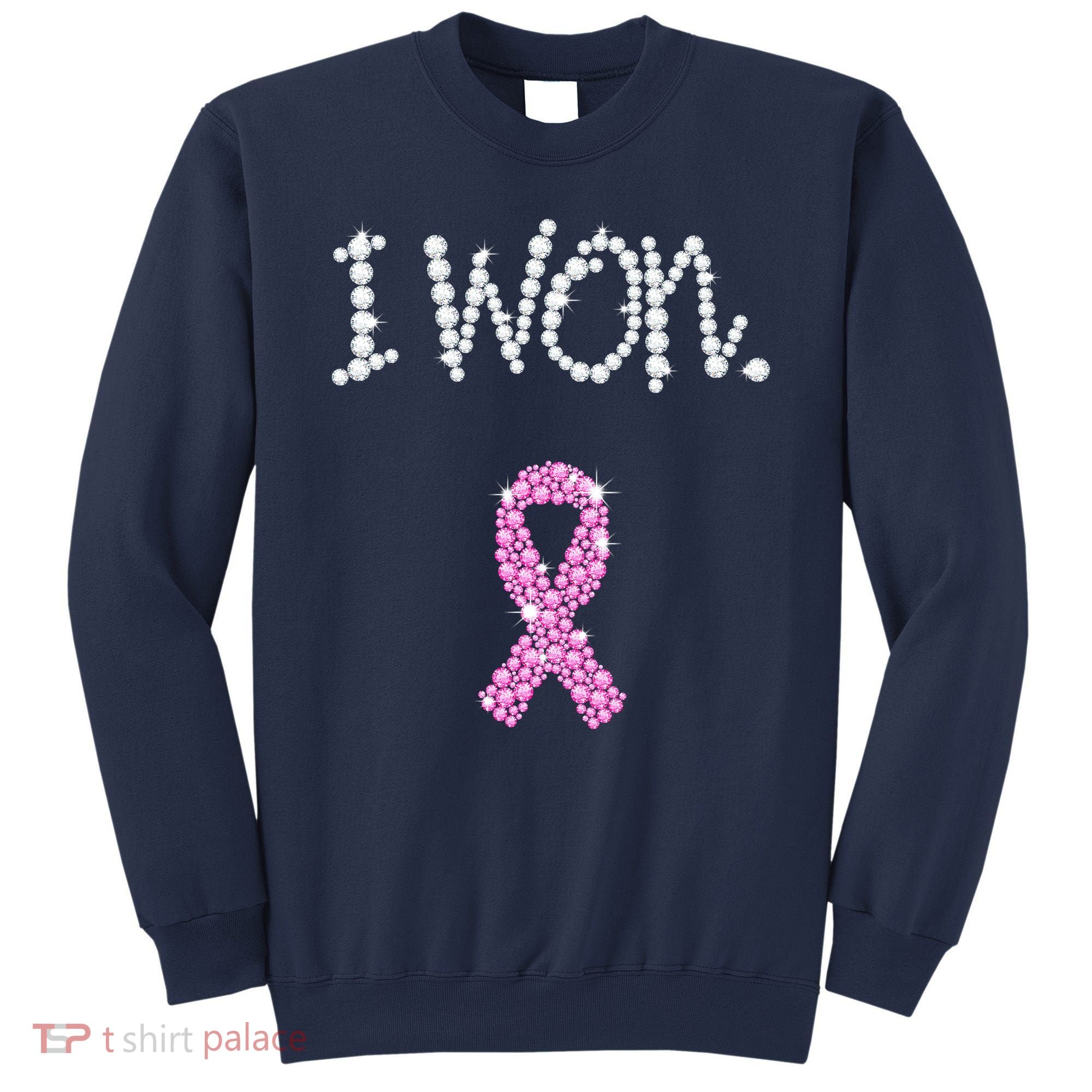 I Won Survivor Breast Cancer Awareness Sweatshirt