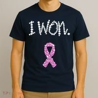 I Won Survivor Breast Cancer Awareness T-Shirt thumb 3