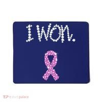 I Won Survivor Breast Cancer Awareness Mousepad thumb 0