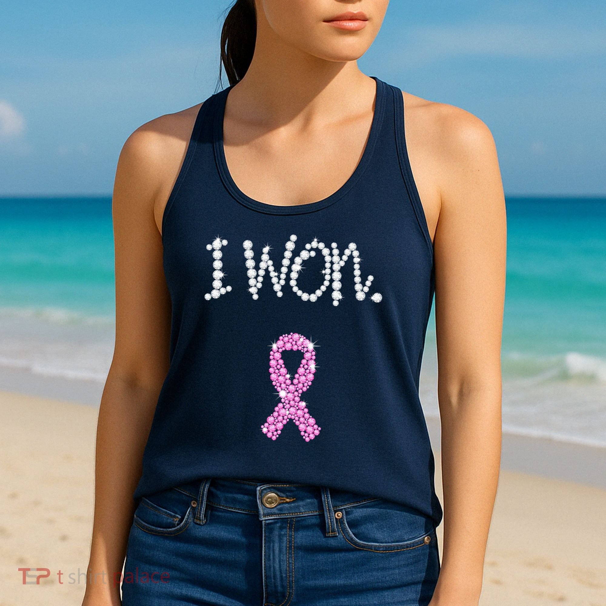 I Won Survivor Breast Cancer Awareness Women's Tank Top