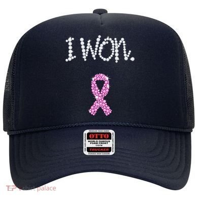 I Won Survivor Breast Cancer Awareness Hat