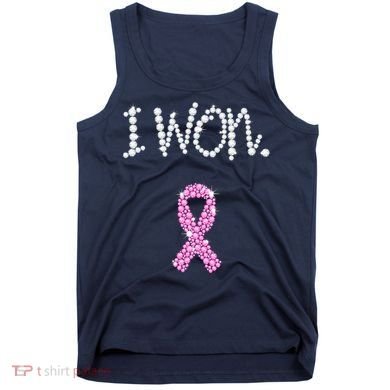 I Won Survivor Breast Cancer Awareness Tank Top