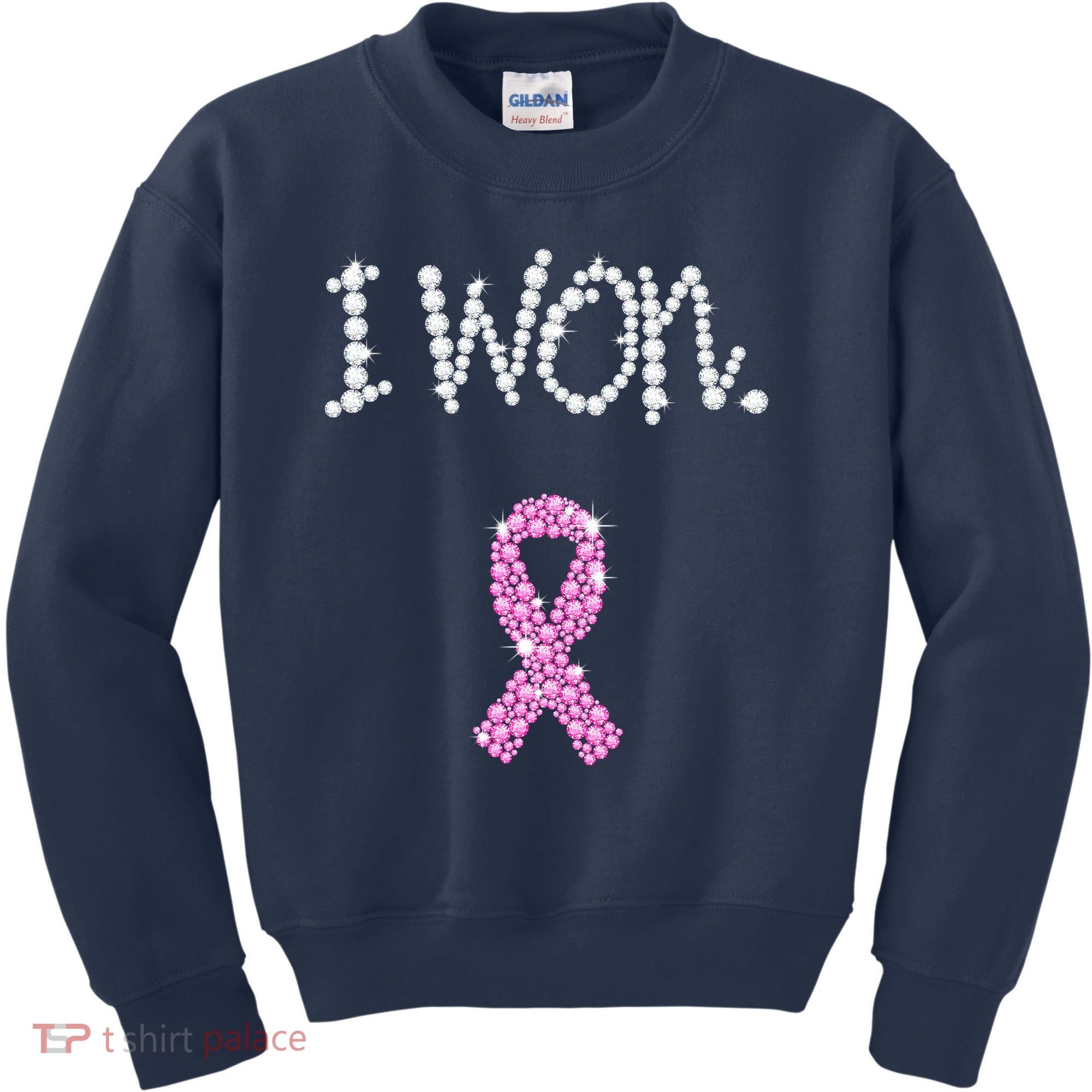 I Won Survivor Breast Cancer Awareness Kids Sweatshirt