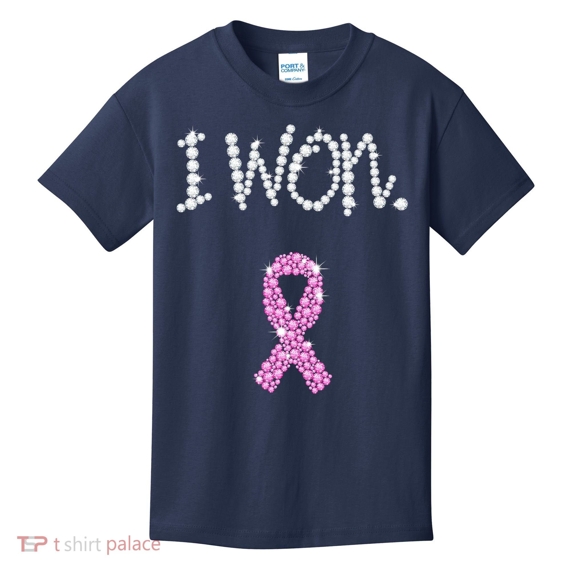I Won Survivor Breast Cancer Awareness Kids T-Shirt