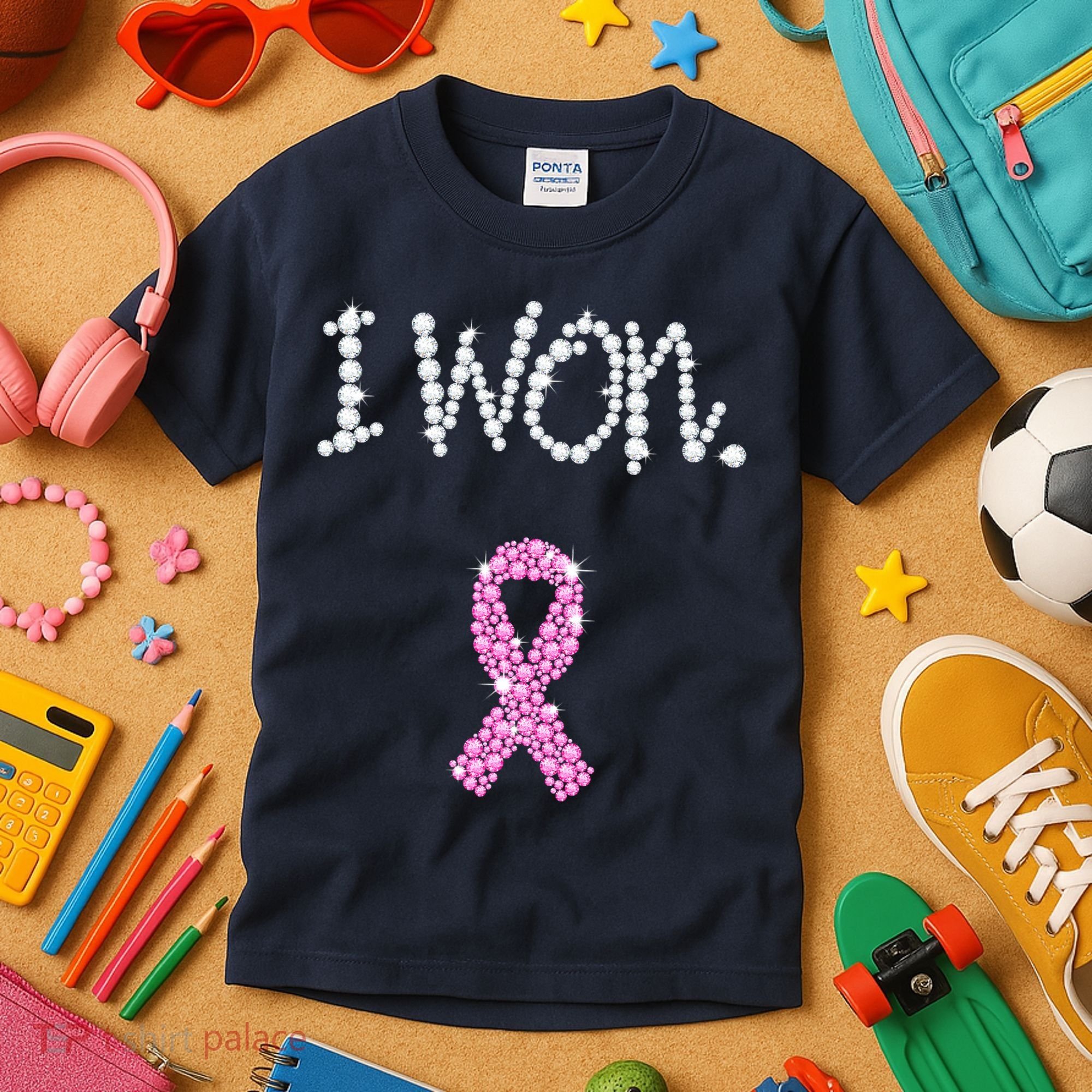 I Won Survivor Breast Cancer Awareness Kids T-Shirt