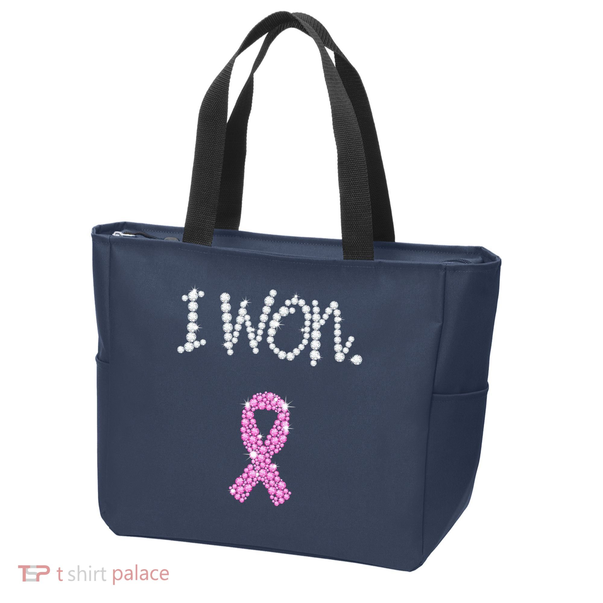 I Won Survivor Breast Cancer Awareness Tote Bag