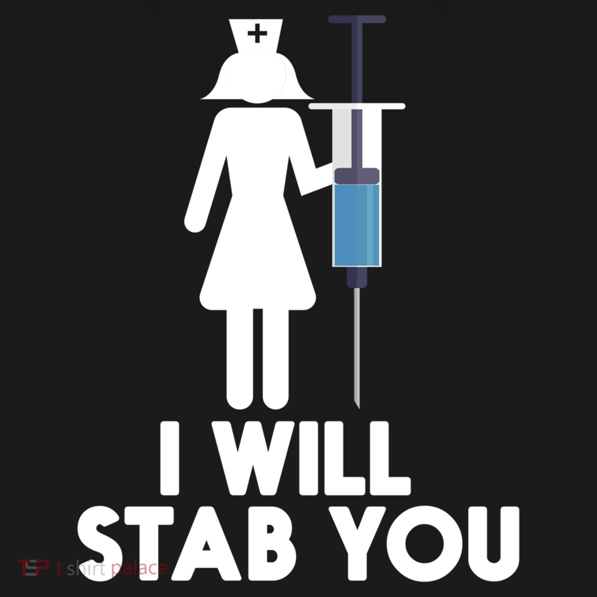 I Will Stab You Funny Graduating Nurse Gift Meaningful Gift Backpack