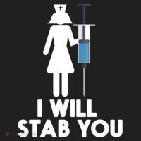 I Will Stab You Funny Graduating Nurse Gift Meaningful Gift Hat thumb 2