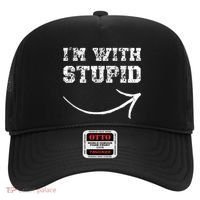 IM With Stupid Arrow Pointing Right Funny IM With Stupid Hat thumb 0