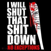 I Will Shut That Shit Down No Exceptions Bucket Hat thumb 4