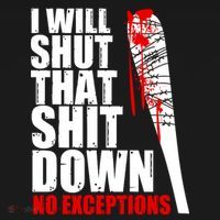 I Will Shut That Shit Down No Exceptions Tank Top thumb 6
