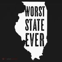 Illinois Worst State Ever IL Sucks Funny Graphic Kids Hoodie thumb 5