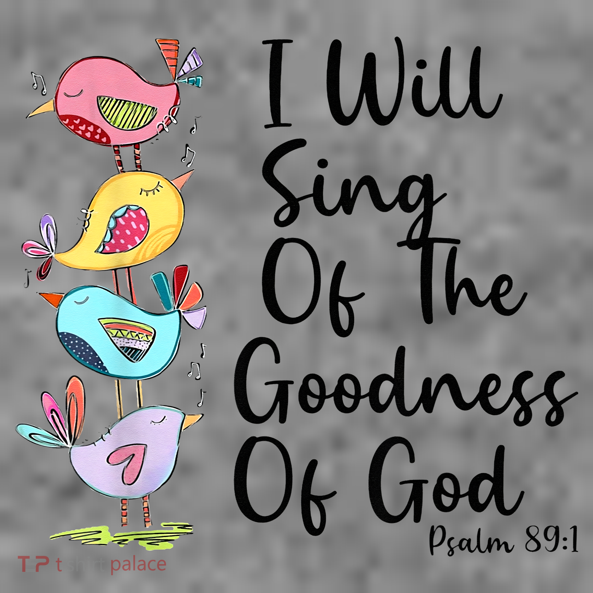 I Will Sing Of The Goodness Of God Christian Toddler Hoodie