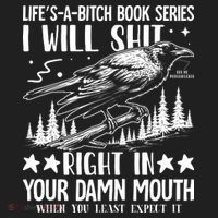 I Will Shit Right In Your Damn Mouth Bird Adult Humor Golf Towel thumb 3