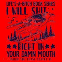 I Will Shit Right In Your Damn Mouth Bird Adult Humor Santa Hat thumb 1