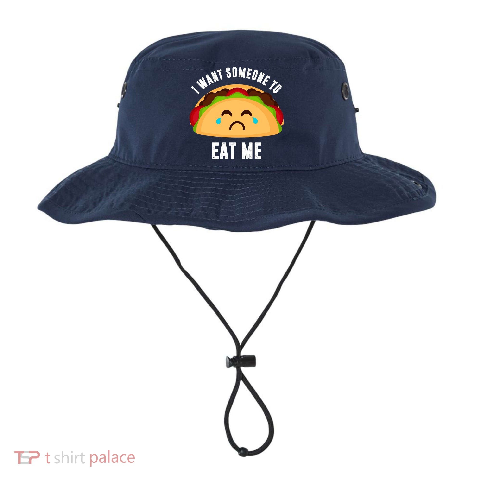 I Want Someone To Eat Me Sad Taco Bucket Hat